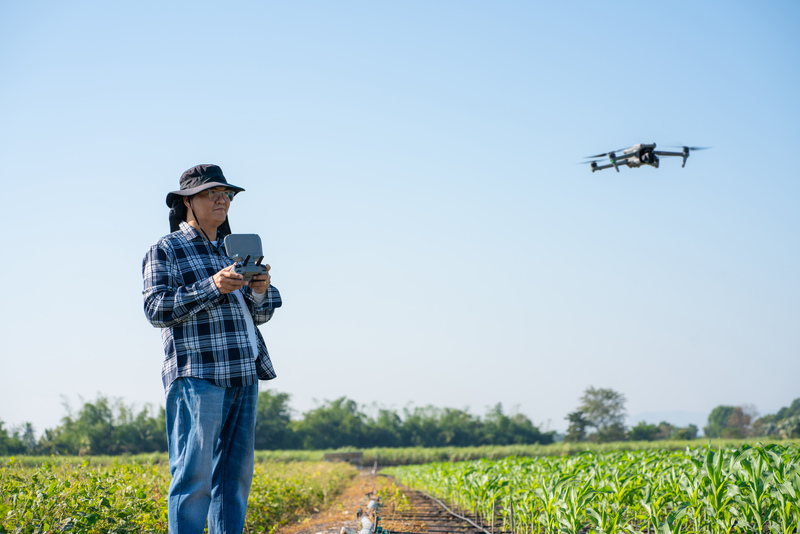 Olhos no céu: como drones estão transformando a segurança em áreas agrícolas de risco